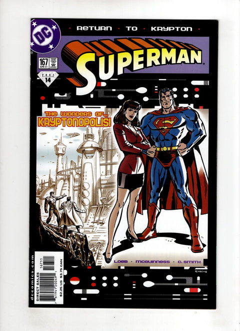 Superman, Vol. 2 #167 (Cvr A) (2001) A Buy & Sell Comics Online Comic Shop Toronto Canada