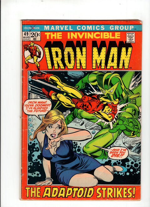 Iron Man, Vol. 1 #49 (1972) Buy & Sell Comics Online Comic Shop Toronto Canada