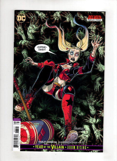Harley Quinn, Vol. 3 #66 (Cvr B) (2019) Variant Mauricet DCeased B Variant Mauricet DCeased Buy & Sell Comics Online Comic Shop Toronto Canada