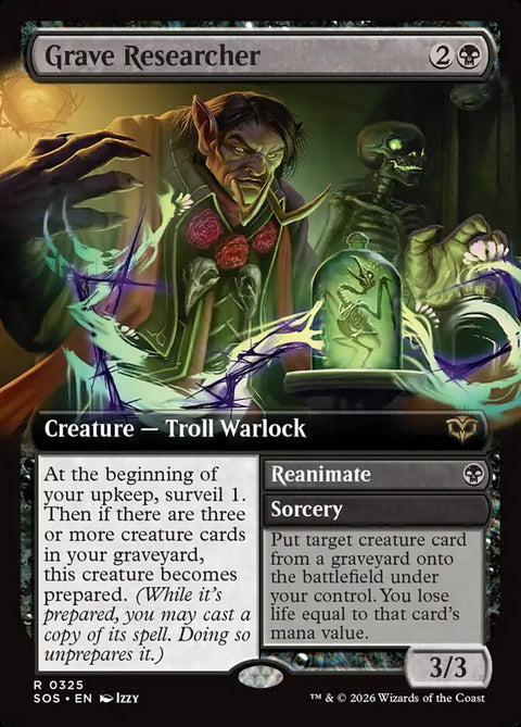 Grave Researcher // Reanimate (Foil)