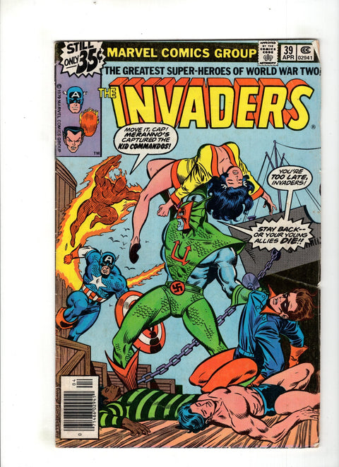 The Invaders, Vol. 1 #39 (1979) Buy & Sell Comics Online Comic Shop Toronto Canada