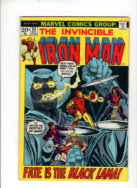 Iron Man, Vol. 1 #53 (1972) Buy & Sell Comics Online Comic Shop Toronto Canada