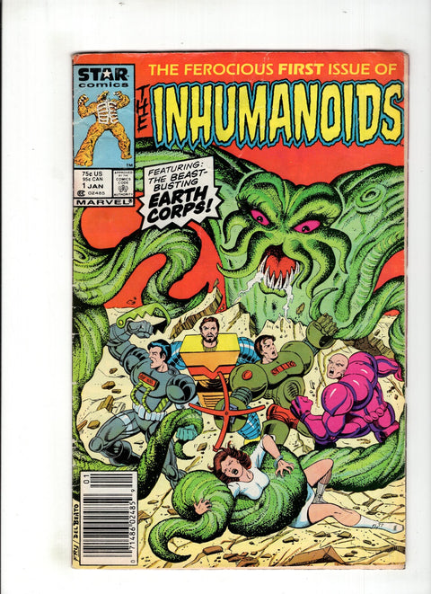 The Inhumanoids #1 (1987) Newsstand Edition Newsstand Edition Buy & Sell Comics Online Comic Shop Toronto Canada
