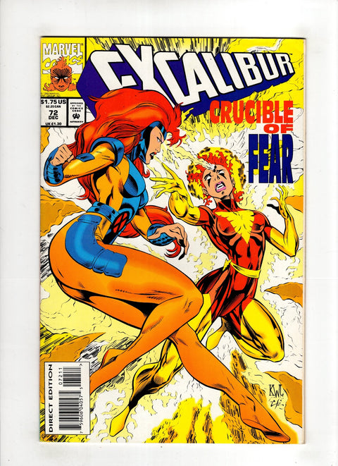 Excalibur, Vol. 1 #72 (Cvr A) (1993) A Buy & Sell Comics Online Comic Shop Toronto Canada