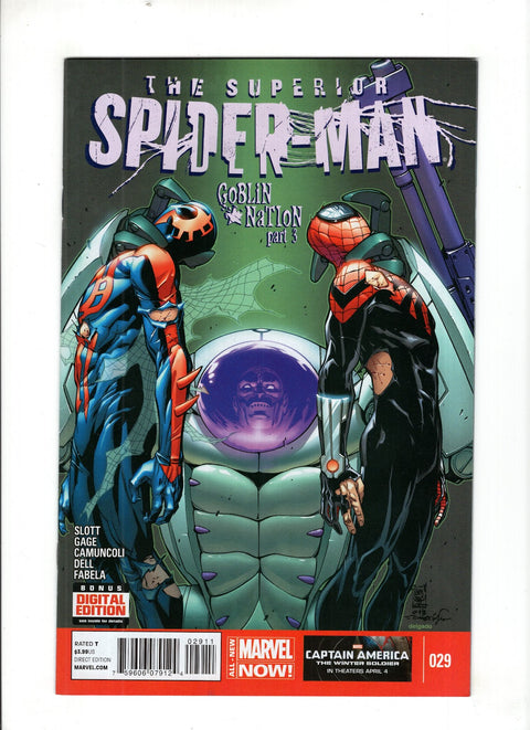 Superior Spider-Man, Vol. 1 #29 (Cvr A) (2014) Giuseppe Camuncoli A Giuseppe Camuncoli Buy & Sell Comics Online Comic Shop Toronto Canada