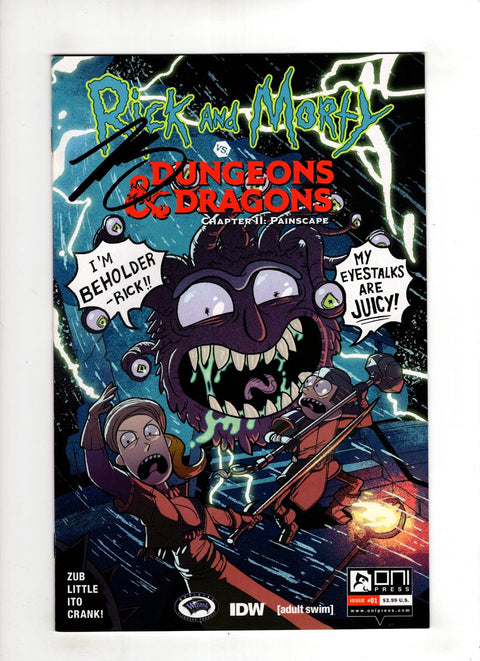 Rick and Morty vs. Dungeons & Dragons - Chapter II #1 (Cvr B) (2019) Jim Zub Variant Signed B Jim Zub Variant Signed Buy & Sell Comics Online Comic Shop Toronto Canada