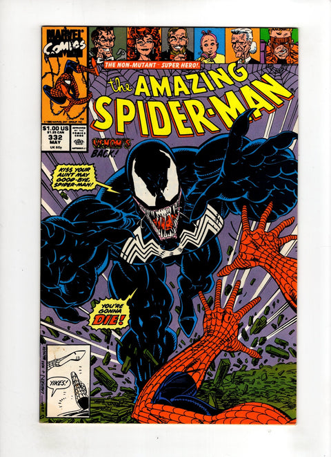 The Amazing Spider-Man, Vol. 1 #332 (1990) Buy & Sell Comics Online Comic Shop Toronto Canada
