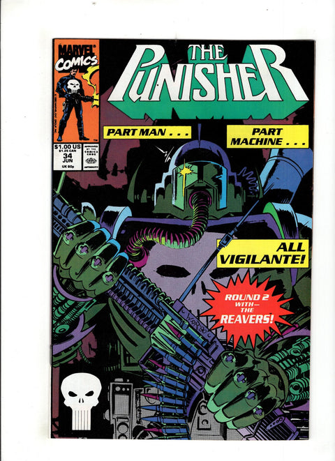 The Punisher, Vol. 2 #34 (1990)