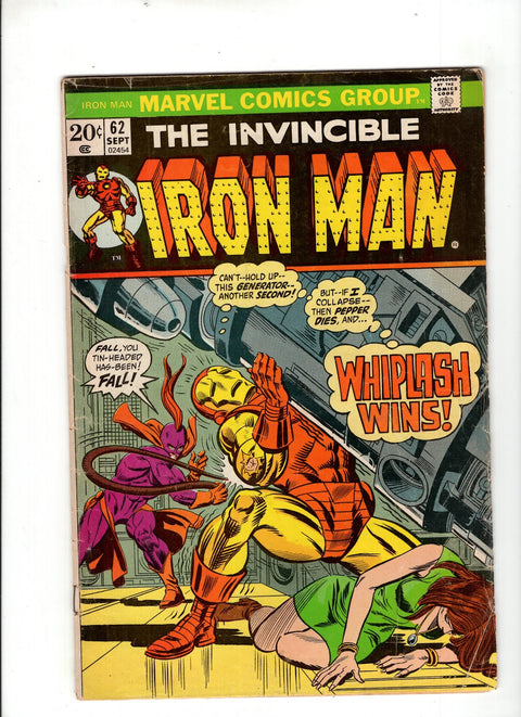 Iron Man, Vol. 1 #62 (1973) Buy & Sell Comics Online Comic Shop Toronto Canada