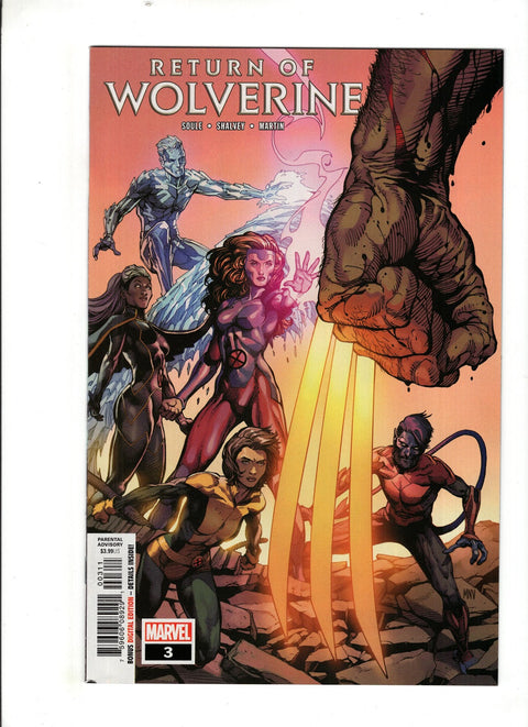 Return of Wolverine #3 (Cvr A) (2018) Steve McNiven A Steve McNiven Buy & Sell Comics Online Comic Shop Toronto Canada