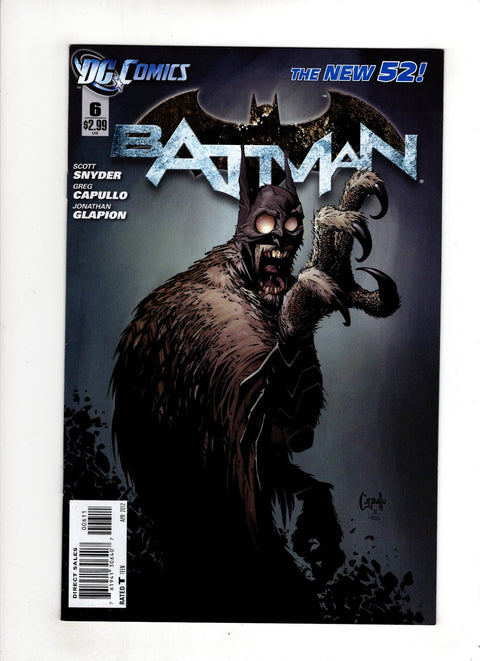 Batman, Vol. 2 #6 (Cvr A) (2012) Greg Capullo A Greg Capullo Buy & Sell Comics Online Comic Shop Toronto Canada