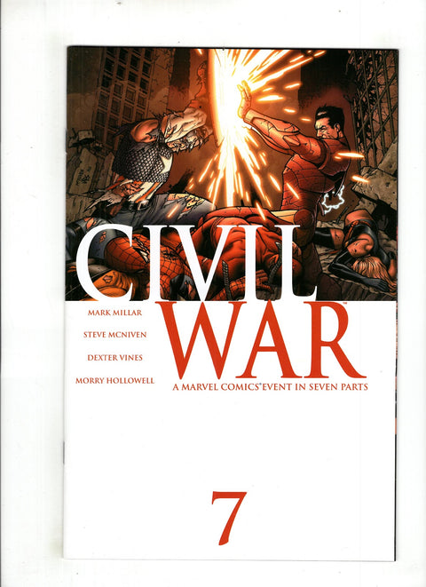 Civil War, Vol. 1 #7 (Cvr A) (2006) Steve McNiven A Steve McNiven Buy & Sell Comics Online Comic Shop Toronto Canada