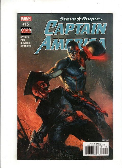 Captain America: Steve Rogers #15 (2017) 2nd Printing Gabriele Dell Otto 2nd Printing Gabriele Dell Otto Buy & Sell Comics Online Comic Shop Toronto Canada