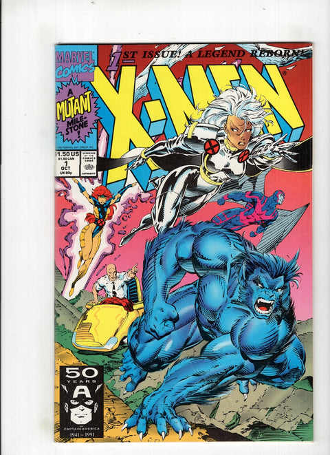 X-Men, Vol. 1 #1 (Cvr A) (1991) Beast, Storm, Jean Grey, Professor, Archangel A Beast, Storm, Jean Grey, Professor, Archangel Buy & Sell Comics Online Comic Shop Toronto Canada