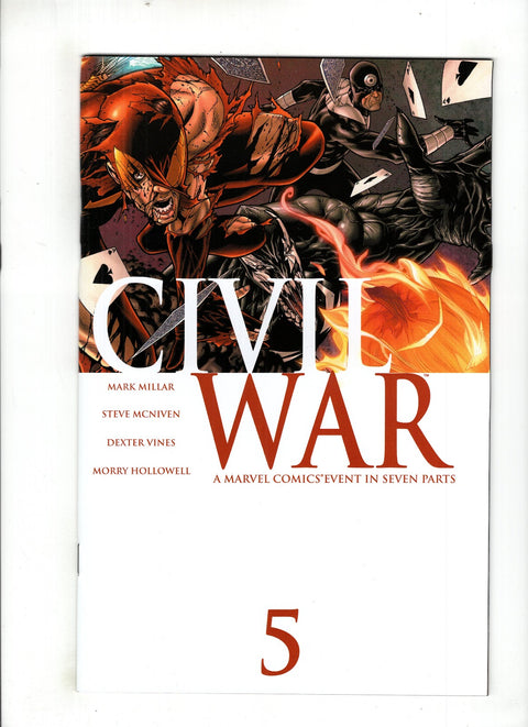 Civil War, Vol. 1 #5 (Cvr A) (2006) Steve McNiven A Steve McNiven Buy & Sell Comics Online Comic Shop Toronto Canada
