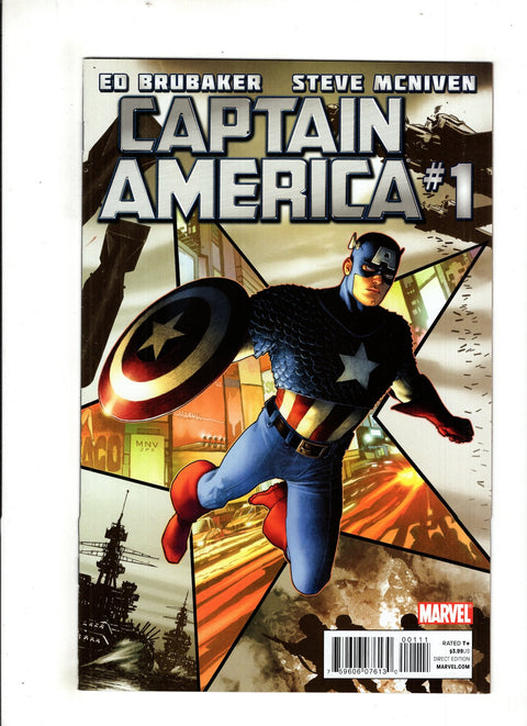 Captain America, Vol. 6 #1 (Cvr A) (2011) Steve McNiven A Steve McNiven Buy & Sell Comics Online Comic Shop Toronto Canada