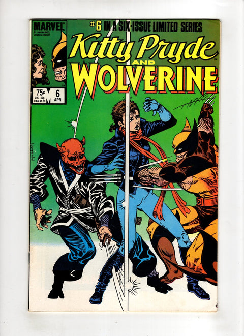 Kitty Pryde and Wolverine #6 (1985) Buy & Sell Comics Online Comic Shop Toronto Canada