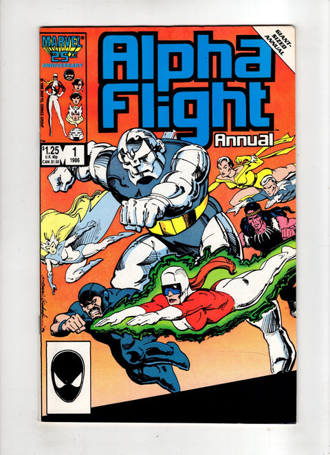 Alpha Flight, Vol. 1 Annual #1 (1986) Buy & Sell Comics Online Comic Shop Toronto Canada
