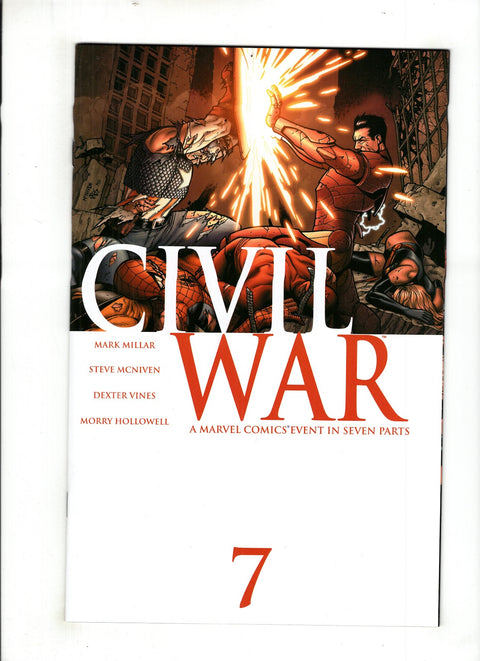 Civil War, Vol. 1 #7 (Cvr A) (2006) Steve McNiven A Steve McNiven Buy & Sell Comics Online Comic Shop Toronto Canada
