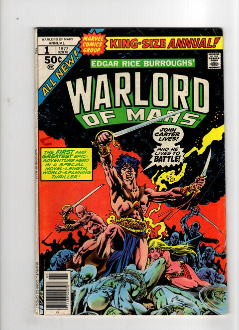 John Carter, Warlord of Mars Annual #1 (1977) Buy & Sell Comics Online Comic Shop Toronto Canada