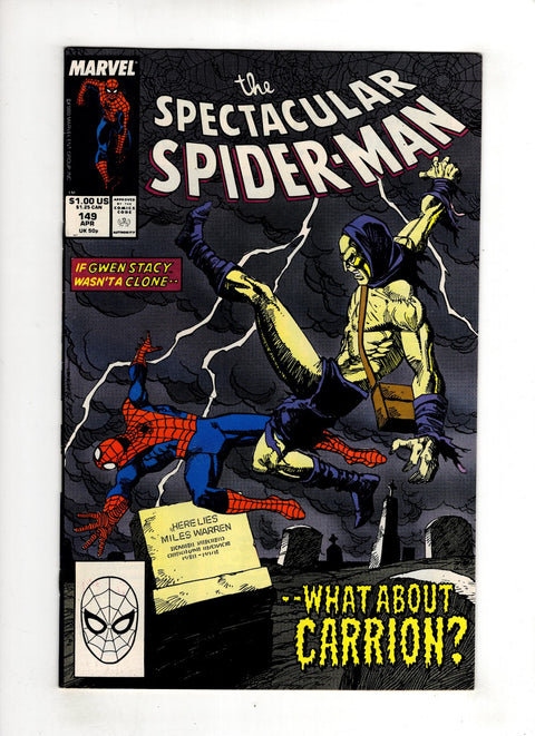 The Spectacular Spider-Man, Vol. 1 #149 (1988) Buy & Sell Comics Online Comic Shop Toronto Canada