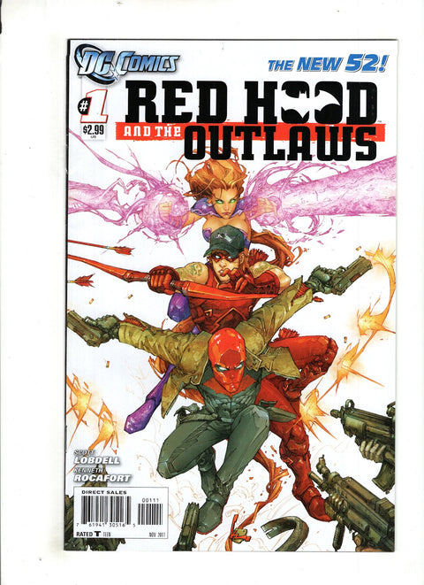 Red Hood and the Outlaws, Vol. 1 #1 (Cvr A) (2011) Kenneth Rocafort A Kenneth Rocafort Buy & Sell Comics Online Comic Shop Toronto Canada