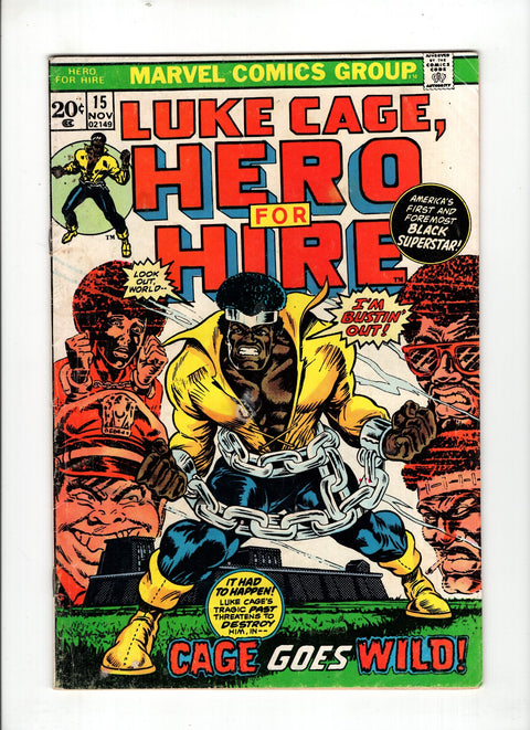 Hero For Hire #15 (1973) Buy & Sell Comics Online Comic Shop Toronto Canada