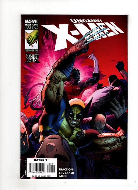 Uncanny X-Men, Vol. 1 #502 (2008) Greg Land Greg Land Buy & Sell Comics Online Comic Shop Toronto Canada