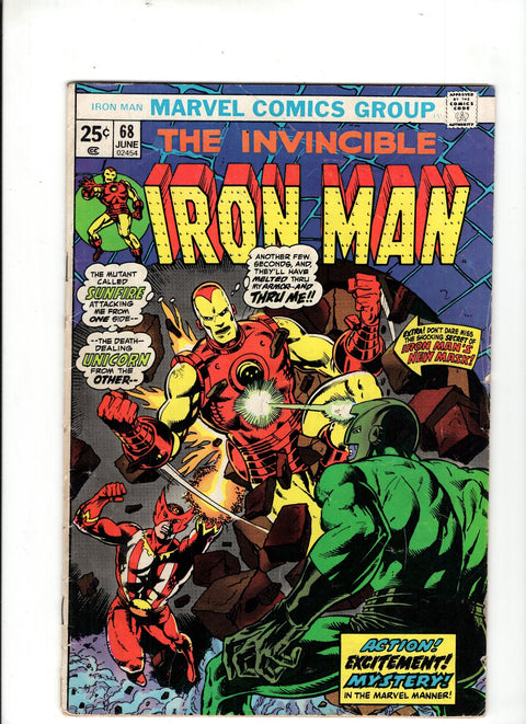 Iron Man, Vol. 1 #68 (1974) Buy & Sell Comics Online Comic Shop Toronto Canada
