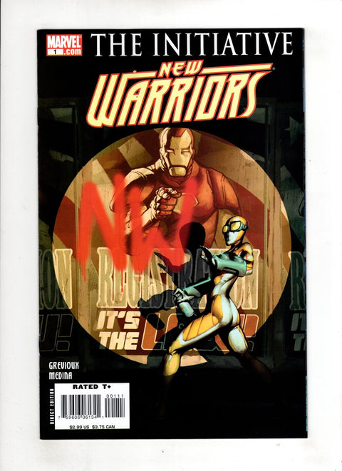 New Warriors, Vol. 4 #1 (2007) Nic Klein Nic Klein Buy & Sell Comics Online Comic Shop Toronto Canada