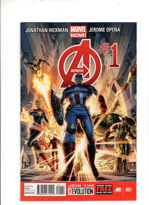 The Avengers, Vol. 5 #1 (Cvr A) (2012) Dustin Weaver A Dustin Weaver Buy & Sell Comics Online Comic Shop Toronto Canada