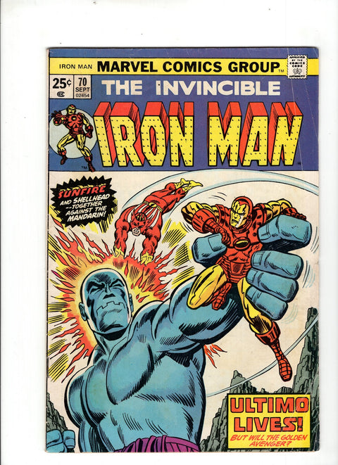 Iron Man, Vol. 1 #70 (1974) Buy & Sell Comics Online Comic Shop Toronto Canada