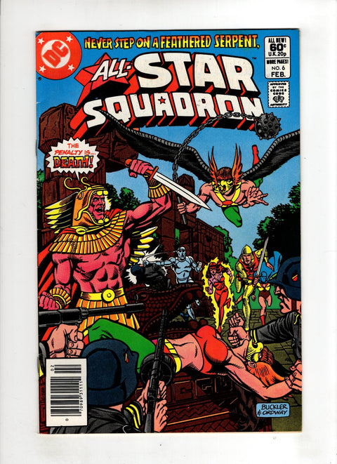 All-Star Squadron #6 (1981) Newsstand Edition Newsstand Edition Buy & Sell Comics Online Comic Shop Toronto Canada