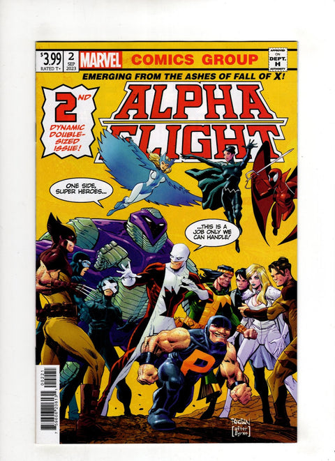 Alpha Flight, Vol. 5 #2 (Cvr B) (2023) Dan Panosian Homage Variant B Dan Panosian Homage Variant Buy & Sell Comics Online Comic Shop Toronto Canada