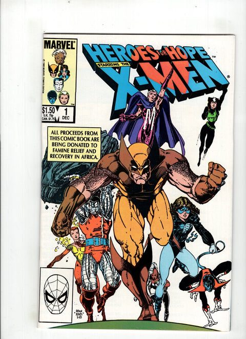 Heroes for Hope starring the X-Men #1 (Cvr A) (1985) A Buy & Sell Comics Online Comic Shop Toronto Canada