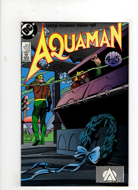 Aquaman, Vol. 3 #4 (1989) Newsstand Edition Newsstand Edition Buy & Sell Comics Online Comic Shop Toronto Canada