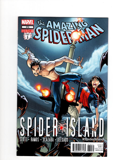 The Amazing Spider-Man, Vol. 2 #672 (2011) Humberto Ramos Humberto Ramos Buy & Sell Comics Online Comic Shop Toronto Canada