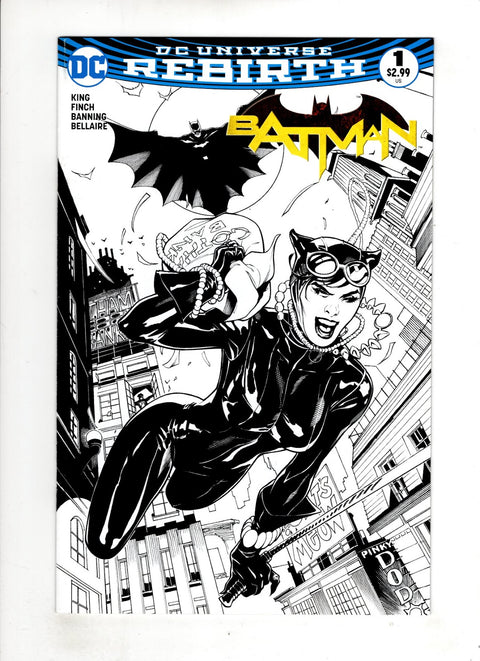 Batman, Vol. 3 #1 (Cvr G) (2016) Terry Dodson Exclusive Sketch Variant G Terry Dodson Exclusive Sketch Variant Buy & Sell Comics Online Comic Shop Toronto Canada