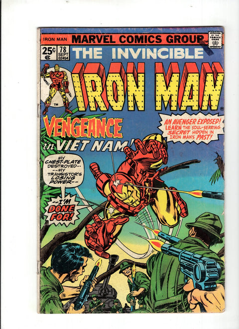 Iron Man, Vol. 1 #78 (1975) Buy & Sell Comics Online Comic Shop Toronto Canada
