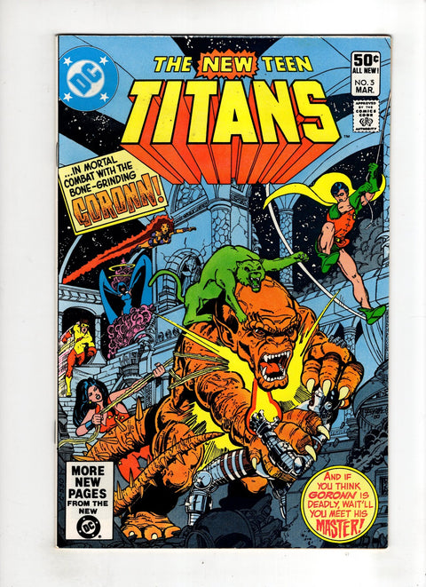 The New Teen Titans, Vol. 1 #5 (1980) Buy & Sell Comics Online Comic Shop Toronto Canada