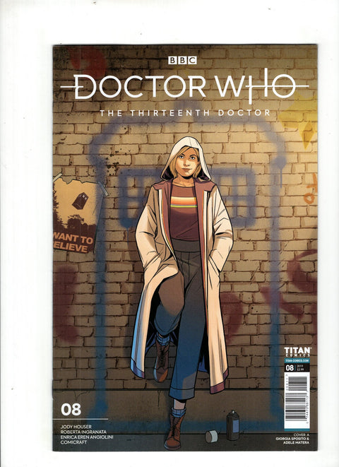 Doctor Who: The Thirteenth Doctor #8 (Cvr A) (2019) Giorgia Sposito A Giorgia Sposito Buy & Sell Comics Online Comic Shop Toronto Canada