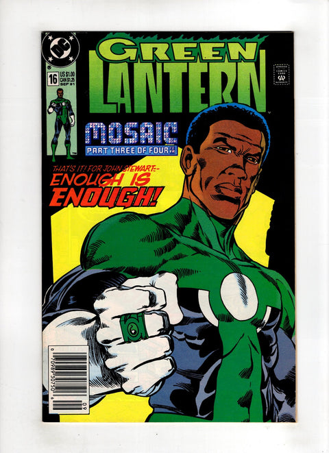 Green Lantern, Vol. 3 #16 (1991) Newsstand Edition Newsstand Edition Buy & Sell Comics Online Comic Shop Toronto Canada