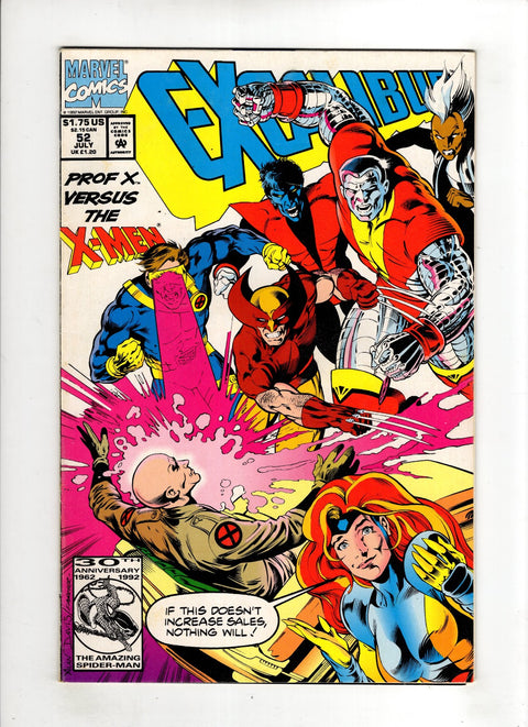 Excalibur, Vol. 1 #52 (Cvr A) (1992) A Buy & Sell Comics Online Comic Shop Toronto Canada