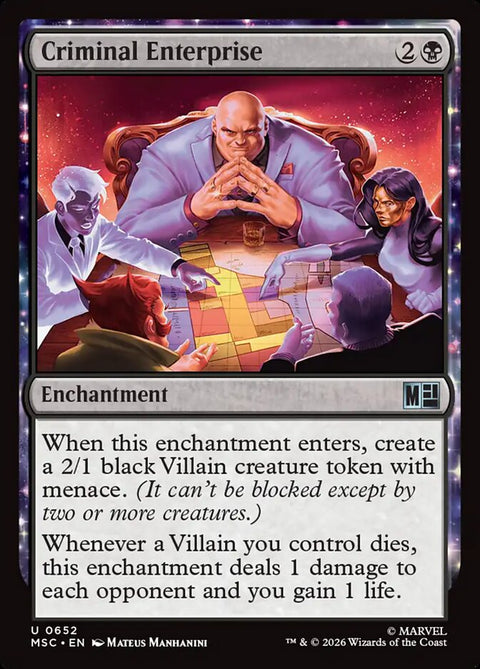 Criminal Enterprise (Foil)