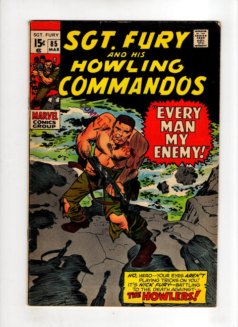Sgt. Fury and His Howling Commandos #85 (1971) Buy & Sell Comics Online Comic Shop Toronto Canada