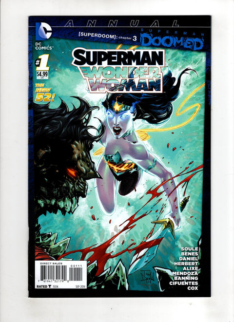 Superman / Wonder Woman Annual #1 (2014) Buy & Sell Comics Online Comic Shop Toronto Canada
