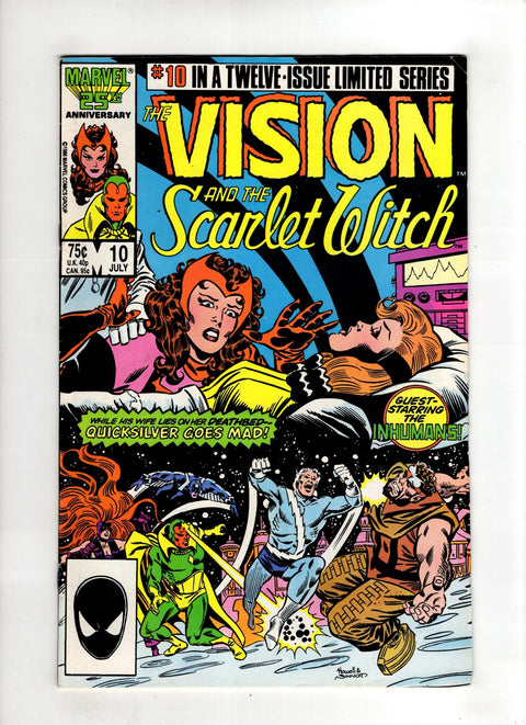 Vision and the Scarlet Witch, Vol. 2 #10 (1986) Buy & Sell Comics Online Comic Shop Toronto Canada