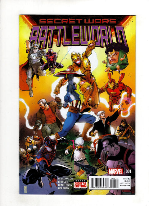 Secret Wars: Battleworld #1 (Cvr A) (2015) Paco Medina A Paco Medina Buy & Sell Comics Online Comic Shop Toronto Canada