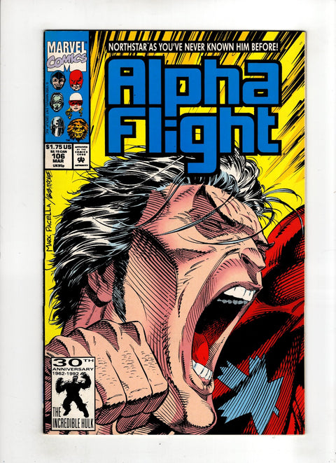 Alpha Flight, Vol. 1 #106 (1992) 2nd Printing 2nd Printing Buy & Sell Comics Online Comic Shop Toronto Canada