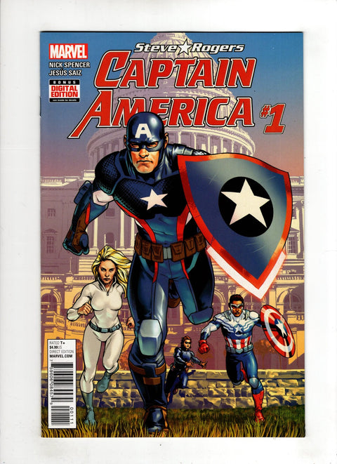Captain America: Steve Rogers #1 (Cvr A) (2016) Jesus Saiz A Jesus Saiz Buy & Sell Comics Online Comic Shop Toronto Canada